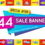 دانلود مجموع 144 بنر حرفه ای با موضوع فروش و تخفیف