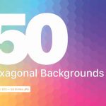 دانلود مجموعه 50 پس زمینه ی 6 ضلعی