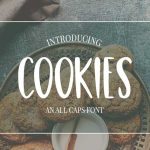 دانلود رایگان فونت COOKIES - فونت پرمیوم دست ساز و زیبا