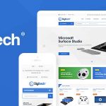 دانلود قالب وردپرس Digitech - پوسته فروشگاه دیجیتال وردپرس | پوسته Digitech