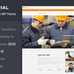 دانلود قالب ودرپرس Industrial - پوسته شرکتی و مهندسی وردپرس | پوسته Industrial