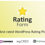 دانلود افزونه وردپرس Rating Form - افزونه امتیاز دهی وردپرس | پلاگین Rating Form