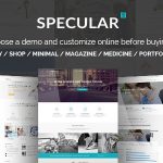 دانلود قالب وردپرس Specular - پوسته شرکتی و کاری وردپرس | پوسته Specular