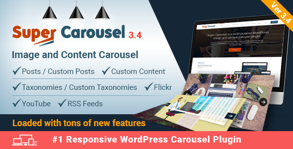 دانلود افزونه وردپرس Super Carousel - سیستم مدیریت محتوا و عکس | پلاگین Super Carousel