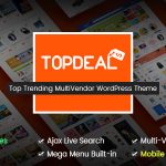 دانلود قالب ووکامرس TopDeal– پوسته چند منظوره فروشگاهی وردپرس | پوسته TopDeal