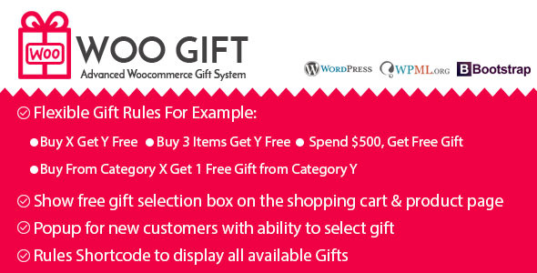دانلود افزونه وردپرس Woo Gift - افزونه پیشرفته برای توضیع هدایا | پلاگین Woo Gift