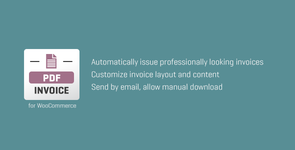 دانلود افزونه وردپرس WooCommerce PDF Invoice - افزونه حرفه ای فاکتور خرید و فروش | پلاگین WooCommerce PDF Invoice
