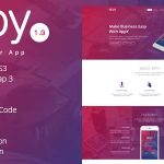 دانلود رایگان قالب سایت appy - قالب HTML صفحه فرود اپلیکیشن حرفه‌ای