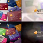 دانلود رایگان پروژه افتر افکت Credit Debit Prepaid Card Logo Reveal