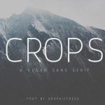 دانلود رایگان فونت پرمیوم Crops - نسخه نهایی