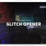 دانلود رایگان پروژه افتر افکت Glitch Media Opener
