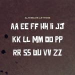 دانلود رایگان فونت انگلیسی Junkdog Typeface