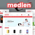 دانلود قالب ووکامرس Medien - پوسته فروشگاهی چند منظوره وردپرس | قالب وردپرس Medien