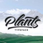 دانلود رایگان فونت انگلیسی Plants