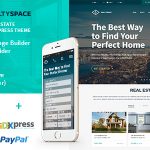دانلود قالب وردپرس Realtyspace - پوسته املاک و مشاور املاک وردپرس | پوسته Realtyspace
