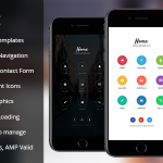 دانلود قالب سایت AMP Home Mobile - قالب HTML موبایل
