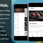 دانلود قالب سایت KALLYAS – قالب HTML خلاقانه و حرفهای دانلود قالب سایت AMP Material - قالب موبایل و AMP گوگل