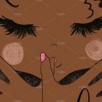 دانلود مجموعه 4 وکتور و سِت دخترانه - Collection of 4 Sets Girls