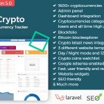 دانلود رایگان اسکریپت Crypto Currency Tracker
