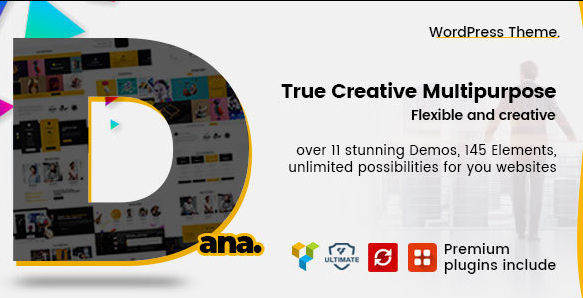 دانلود قالب سایت Dana - قالب HTML کاری و شرکتی