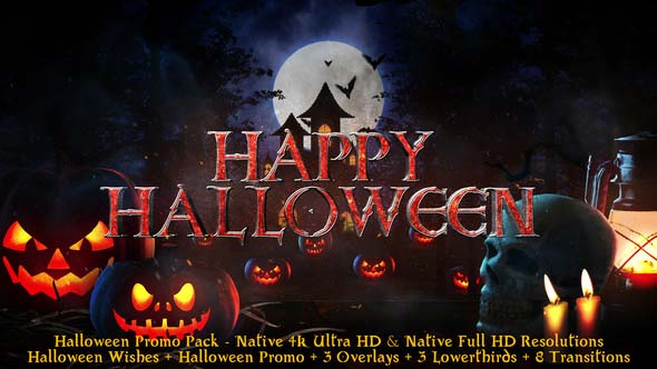 دانلود رایگان پروژه افتر افکت Halloween - Broadcast Pack