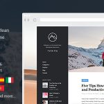 دانلود قالب وردپرس Iceberg - پوسته خبری و وبلاگ وردپرس | پوسته Iceberg