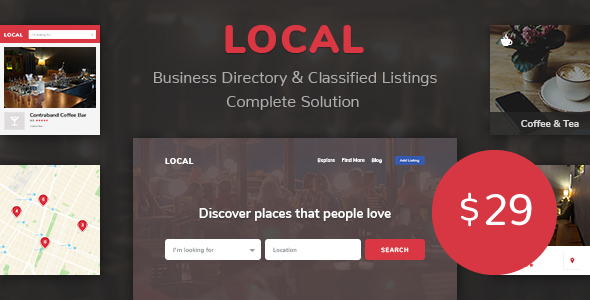 دانلود رایگان اسکریپت Local - سیستم داریرکتوری فروشگاه
