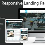 دانلود قالب سایت ML - صفحه فرود خلاقانه HTML