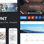 دانلود قالب سایت Mount -قالب HTML کاری و شرکتی