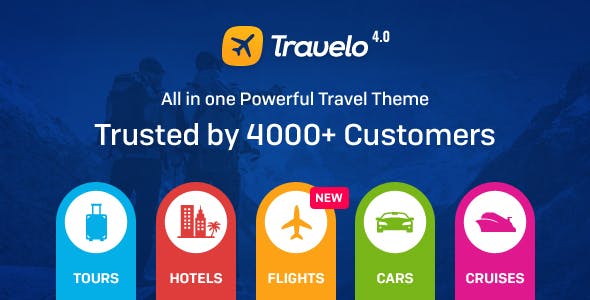 دانلود قالب وردپرس Travelo - پوسته مسافرت و گردشگری وردپرس