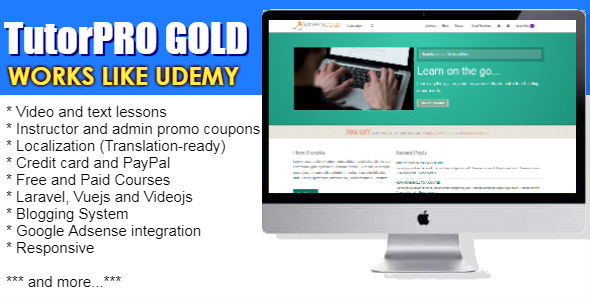 دانلود رایگان اسکریپت TutorPro GOLD Edition