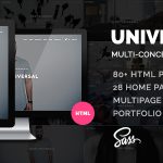 دانلود قالب سایت Universal - قالب شرکتی و کاری HTML