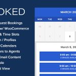 دانلود افزونه وردپرس Booked - افزونه ایجاد لیست رزرو وردپرس | پلاگین Booked