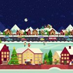 دانلود رایگان پروژه افتر افکت Christmas Opener