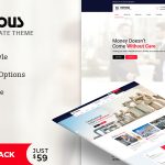 دانلود قالب وردپرس Copious - پوسته کاری و شرکتی وردپرس | پوسته Copious