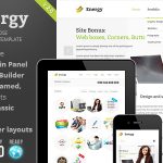 دانلود قالب وردپرس Energy - پوسته شرکتی و چندمنظوره وردپرس | پوسته Energy