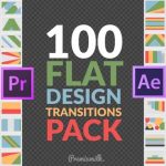 دانلود رایگان پروژه افتر افکت Flat Design Transitions Pack
