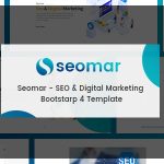 دانلود قالب سایت Seomar - قالب HTML شرکتی و فروشگاهی