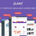دانلود قالب مدیریت سایت Slant – قالب مدیریت سایت و داشبورد HTML