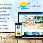 دانلود قالب وردپرس Trendy Travel - پوسته گردشگری و مسافرت وردپرس | پوسته Trendy Travel