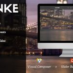 دانلود قالب وردپرس Ananke - پوسته نمونه کار تک صفحه ای وردپرس | پوسته Ananke