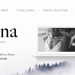 دانلود قالب وردپرس Avena - پوسته عکاسی حرفه ای وردپرس | پوسته Avena