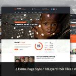 دانلود قالب PSD جدید Magicmag – قالب PSD شرکتی و مجله دانلود قالب PSD جدید GIVINGHAND - قالب PSD خیریه