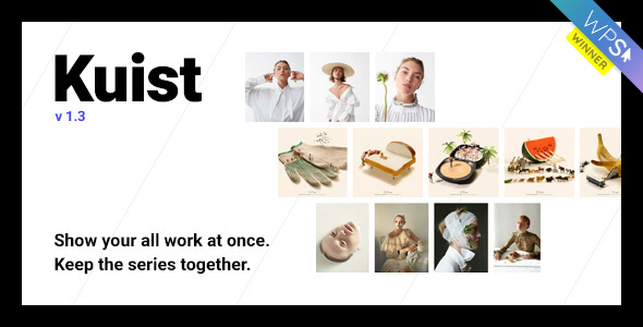 دانلود قالب وردپرس Kuist - پوسته نمونه کار عکاسی وردپرس | پوسته Kuist
