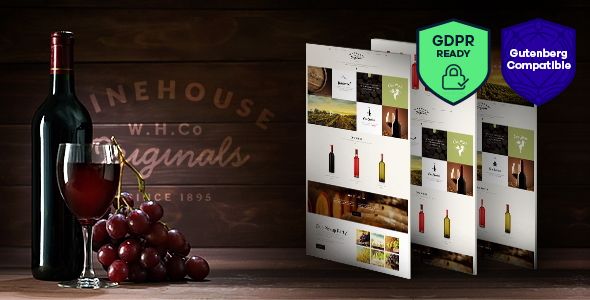 دانلود قالب وردپرس Wine House - پوسته رستوران و کافه وردپرس | پوسته Wine House
