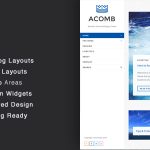 دانلود قالب وردپرس Arvo – پوسته چندمنظوره و هوشمند وردپرس دانلود قالب وردپرس Acomb - پوسته وبلاگ وکنش گرا وردپرس | پوسته Acomb