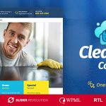 دانلود قالب وردپرس Cleanora - پوسته شرکت های خدماتی وردپرس | پوسته Cleanora
