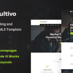 دانلود قالب سایت Consultivo - قالب HTML مشاوره شغلی و سرمایه گذاری