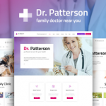 دانلود قالب وردپرس Dr.Patterson - پوسته پزشکی و سلامت وردپرس | پوسته Dr.Patterson