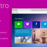 دانلود قالب وردپرس Flat Metro - پوسته واکنش گرا و خلاقانه وردپرس | پوسته Flat Metro
